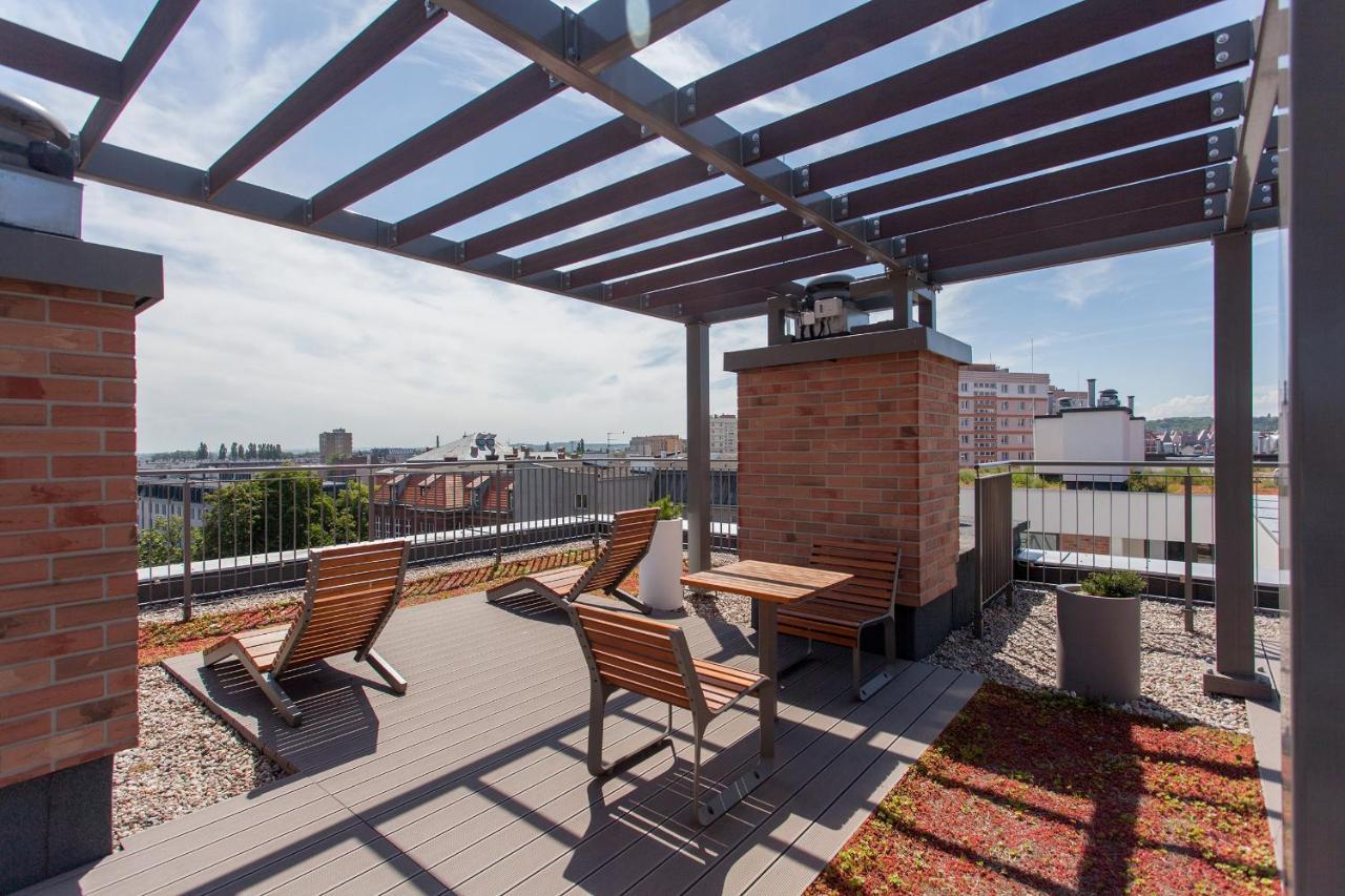 Gdansk, Dlugie Ogrody 18 - Rooftop Terrace, Parking ภายนอก รูปภาพ